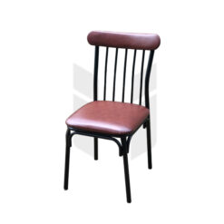 Ghế song sắt kết hợp nệm da MH152