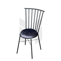 Ghế Tựa Nan Sắt Đệm Tròn MH190