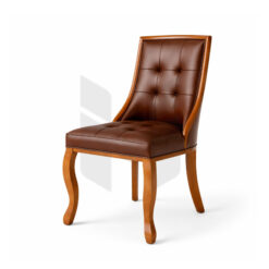 Ghế Lucky Gỗ Caosu Bọc Simili MH334