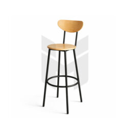 Ghế Bar Đơn Giản Tựa Gỗ MH266