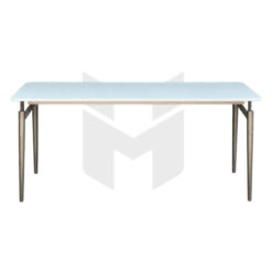 Bàn Ăn Khung Sắt Chữ Nhật MHBA005