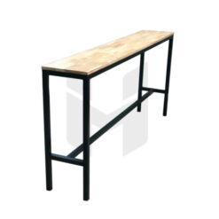 Bàn Băng Dài Chân Sắt Hộp MHB002