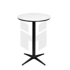 Bàn Bar Tròn Mặt Đá Ceramic Chân Sắt MHB071