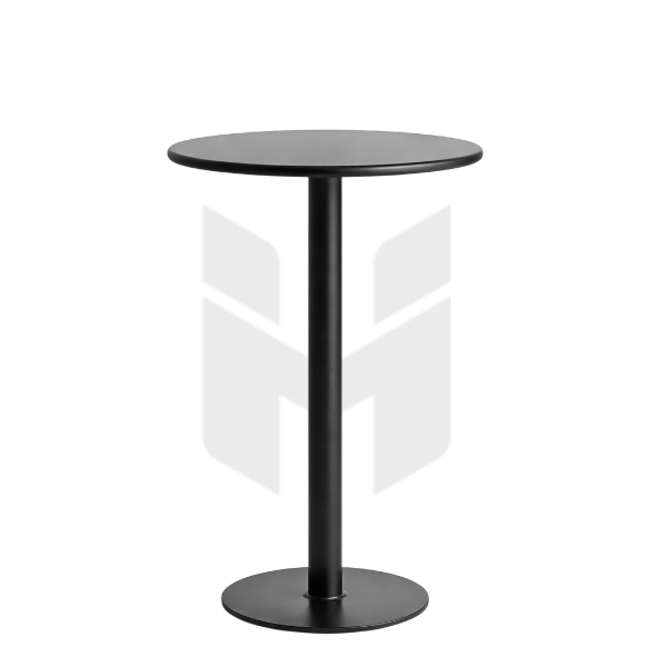 Bàn Bar Tròn Mặt Tole Chân Trụ Đế Tròn MHB072