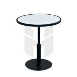 Bàn Cafe Mặt Gạch Chân Trụ Tròn Nhỏ MHB027