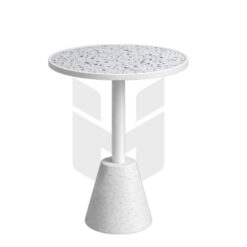 Bàn Cafe Tròn Mặt Gạch Terrazzo Hoạ Tiết MHB025