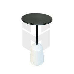 Bàn Cafe Tròn Mặt Sắt Chân Trụ Beton MHB043