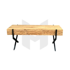 Bàn Console Khung Sắt Mặt Gỗ MHB007