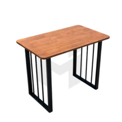 Bàn Console Mặt Gỗ Chân Song Sắt Sơn Tĩnh Điện MHB059
