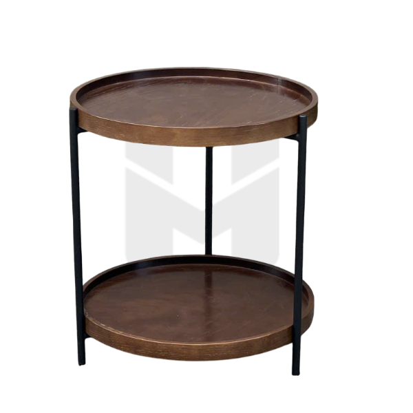 Bàn Trà Round Tray 2 Tầng MHB042