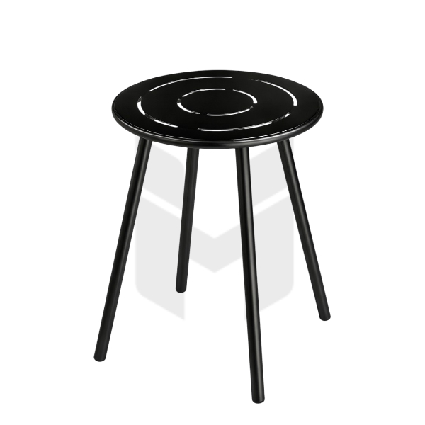 Bàn Tròn Mặt Sắt 4 Chân MHB021