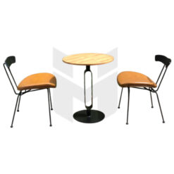 Bộ Bàn Ghế Cafe Decor Khung Sắt MHBBG001