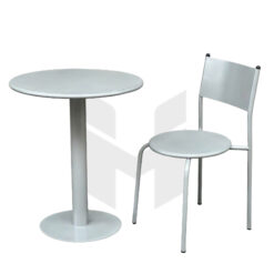 Bộ Bàn Ghế Cafe Sắt Basic Sơn Tĩnh Điện MHBBG004