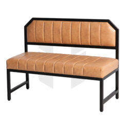 Ghế Băng Bọc Nệm Da Si Khung Sắt MHSF038