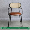 Thông số sản phẩm Ghế Henrry có tay tựa lưng lưới mắt cáo khung sắt MH231