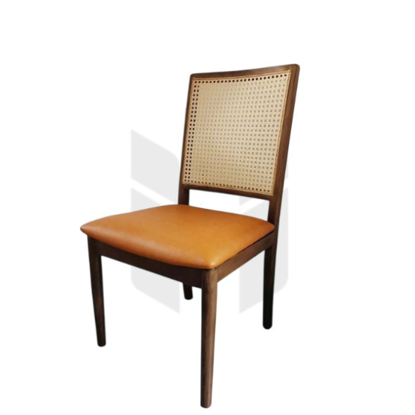 Ghế Mila Không Tay Khung Gỗ Ash MH312