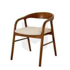 Ghế Neva Mặt Nệm Gỗ Caosu MH339