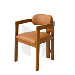 Ghế Pamplona Gỗ Ash Bọc Simili MH316