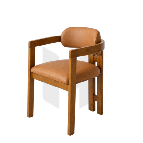 Ghế Pamplona Gỗ Ash Bọc Simili MH316