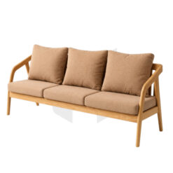 Ghế Sofa Băng 3 Chỗ Ngồi Khung Gỗ Nệm Vải MHSF032