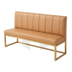 Ghế Sofa Băng Bọc Nệm Simili Khung Chân Sắt MHSF035