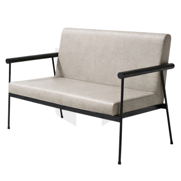 Ghế Sofa Băng Bọc Nệm Simili Khung Sắt MHSF044