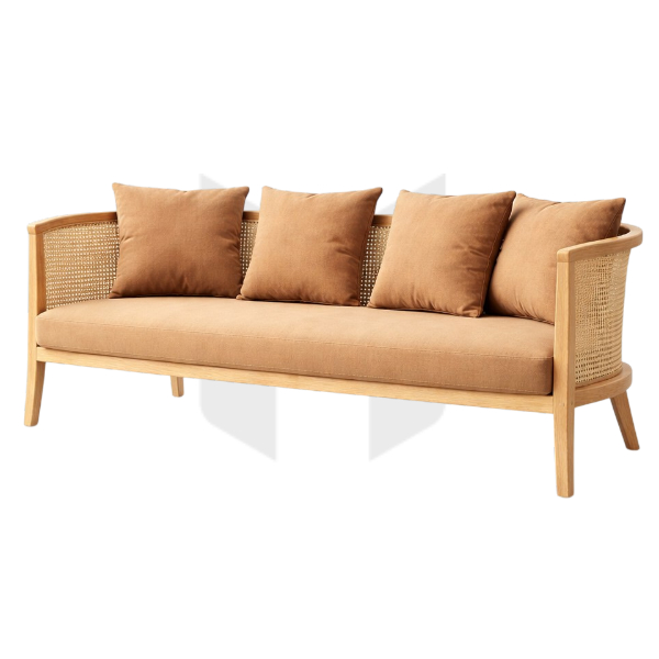 Ghế Sofa Băng Harvey Lưới Mây MHSF050