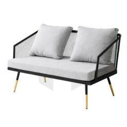 Ghế Sofa Đôi Nệm Khung Sắt Lưới MHSF080