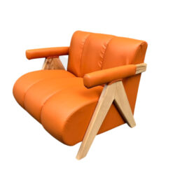 Ghế Sofa Đơn Chân Gỗ Chữ A MHSF015