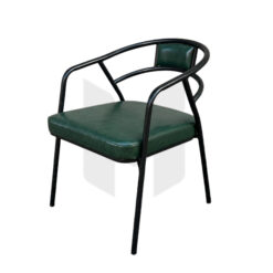 Ghế Sofa Đơn Khung Sắt Tay Cong MHSF009
