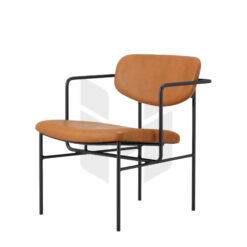 Ghế Thư Giãn Crank Lounge Chair Nệm Bọc Simili MH258