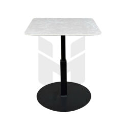 Bàn Cafe Vuông Bo Góc Chân Sắt MHB106