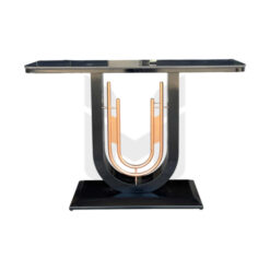 Bàn Console Chân Chữ U Phối Lõi Hồng MHB146