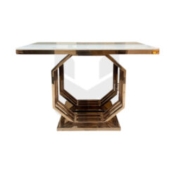 Bàn Console Chân Hình Lục Giác Lồng MHB147