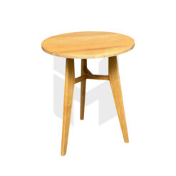 Bàn Gỗ Decor Tròn Ba Chân MHB087