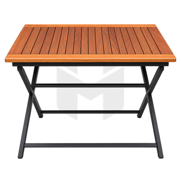 Bàn Gỗ Xếp Khung Sắt MHBA012