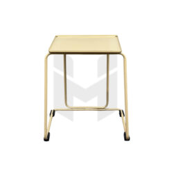 Bàn Side Table Vuông Bằng Sắt Sơn Tĩnh Điện MHB085