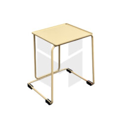 Bàn Side Table Vuông Bằng Sắt Sơn Tĩnh Điện MHB085