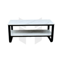 Bàn Sofa Hai Tầng Mặt Đá Khung Sắt MHB088