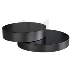 Bàn Trà Đôi Tròn Mặt Kính Bệt MHB115