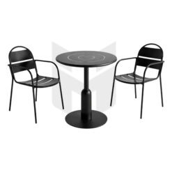 Bộ Bàn Ghế Cafe Sắt Tấm Đương Đại MHBBG046