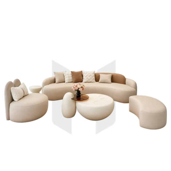 Bộ Sofa Băng Cong Phong Cách Ý Hiện Đại MHBSF015