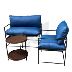 Bộ Sofa Khung Sắt Có Nệm Tháo Rời MHBSF005