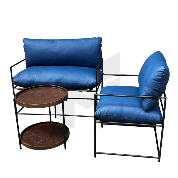 Bộ Sofa Khung Sắt Có Nệm Tháo Rời MHBSF005