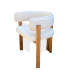 Ghế Ăn Chân Gỗ Tựa Cong Hình Chữ U MH459