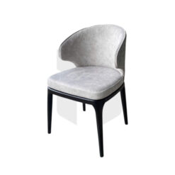 Ghế Ăn Tựa Cánh Bướm Bọc Vải Nỉ Giả Da MH447