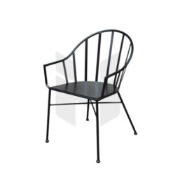 Ghế Bành Cafe Sắt Sơn Tĩnh Điện Dáng Windsor MH424
