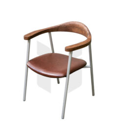 Ghế Cafe Armchair Chân Sắt MH427