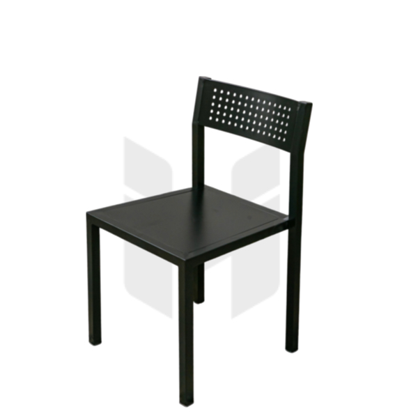 Ghế Sắt Hộp Sơn Tĩnh Điện Lưng Đục Lỗ MH425