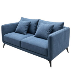 Ghế Sofa Băng Nệm Vải Khung Tay Vịn Bản Mỏng MHSF197